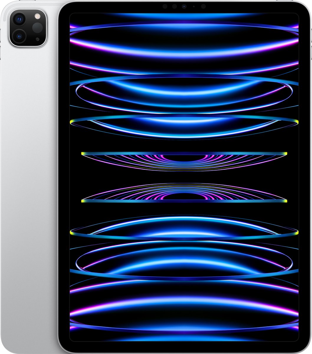 Apple iPad Pro (2022) - 12.9 inch - WiFi - 256GB - Zilver - 6e generatie (0194253242222)