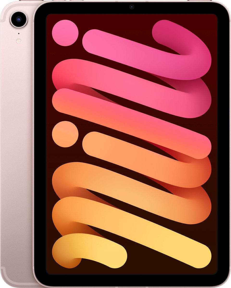 Apple iPad mini (2021) - 8.3 inch - WiFi + 5G - 256GB - Roze - 6e generatie (0194252728178)