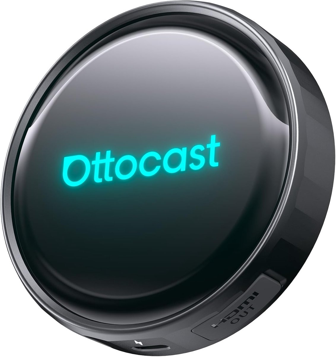 SnelShoppen - Ottocast P3 Pro Wireless CarPlay Adapter Android 13 met Snapdragon SM6225, 8GB RAM, 128GB ROM, HDMI 1080P, WiFi 6, Split Screen, AI Voic (2318524774573)