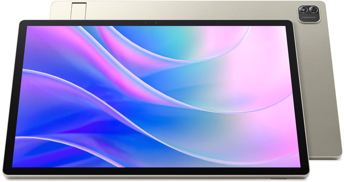 Acer Iconia A16 - Tablet - 16 inch - 6GB - 128GB - Zilver (4711721061299)